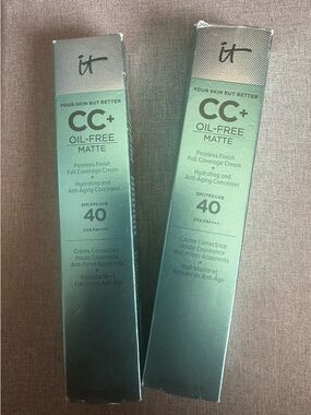 2X It Cosmetics CC+ Cream SPF 40 Oil-Free Matte Concealer - Rich Honey